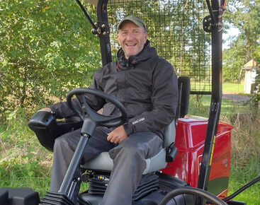 Allan Salmond van de Noord-Nederlandse Golf & Country Club