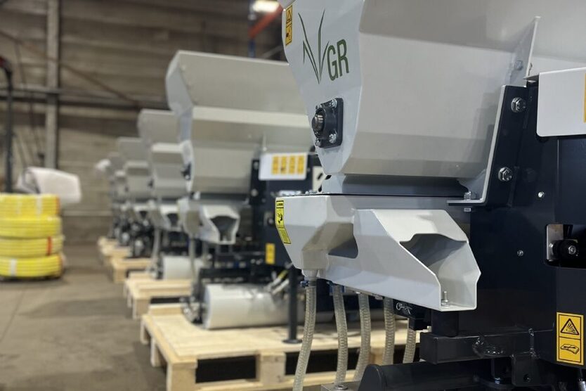 TopChanger bouw in werkplaats