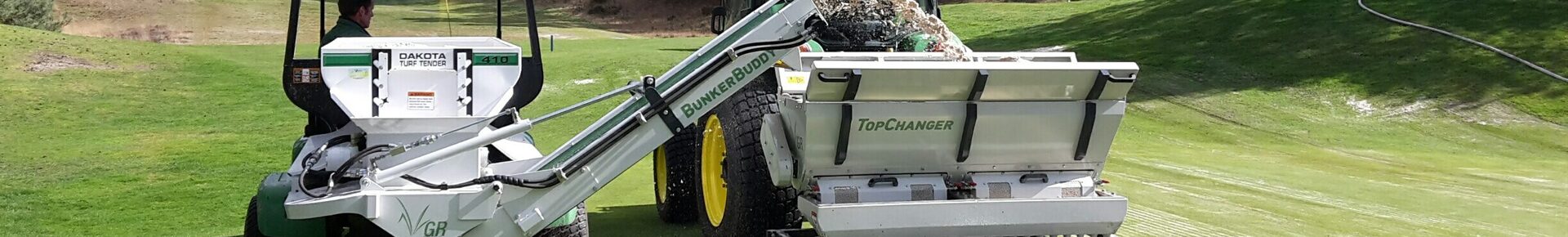 Professioneel beluchten en bezanden van greens met de VGR TopChanger